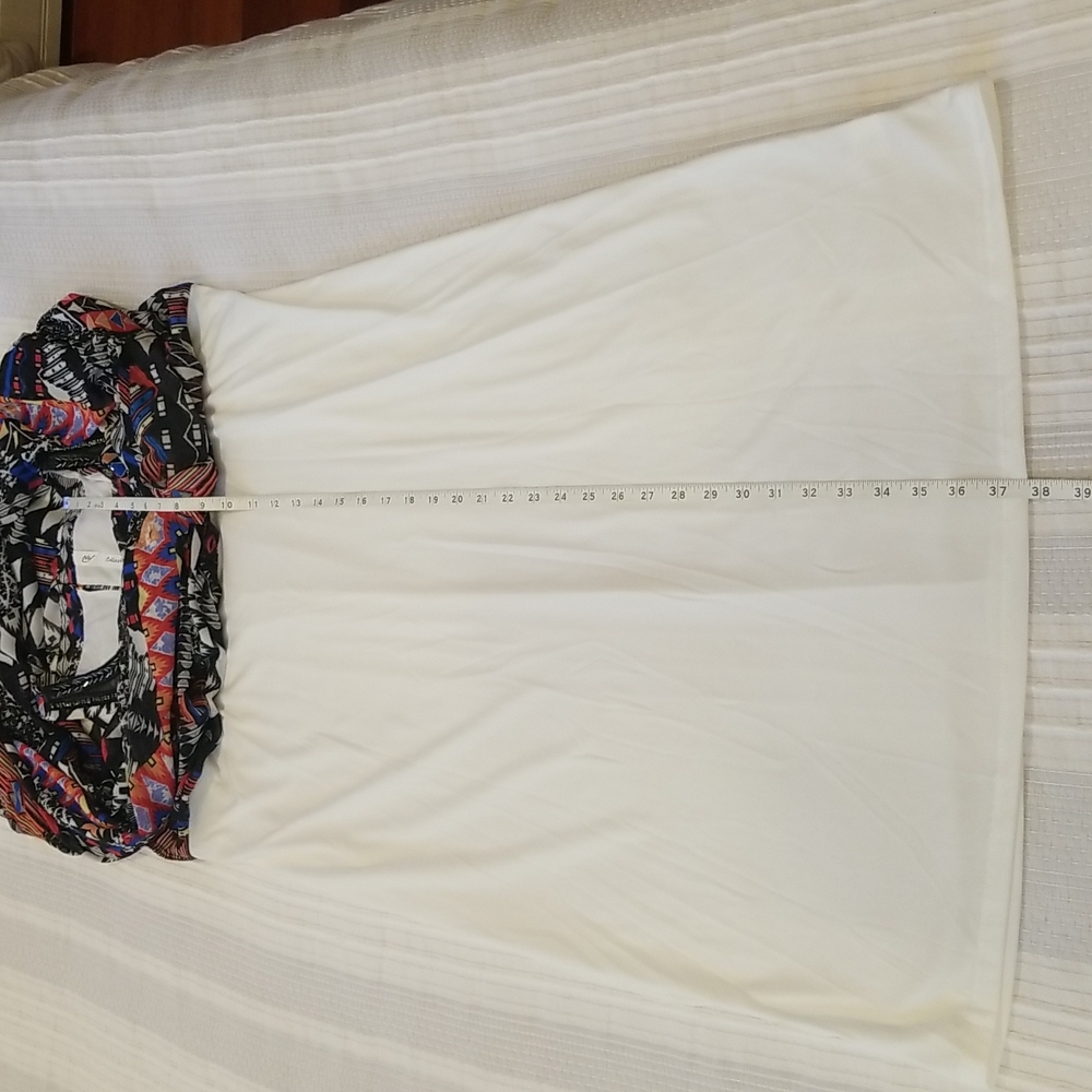 NY Collection Asymmetrical Versatile sleeveless long dress, size L - Picture 11 of 15